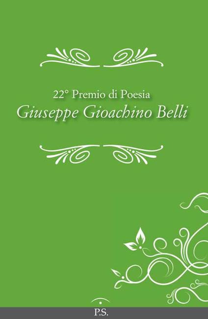 22° Premio di poesia «Giuseppe Gioachino Belli» - copertina