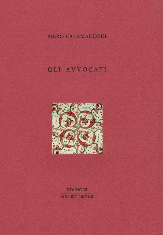 Gli avvocati - Piero Calamandrei - copertina
