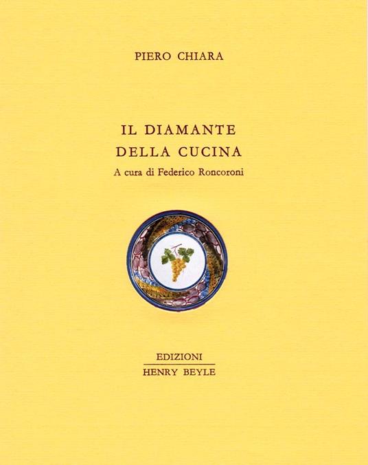 Il diamante della cucina - Piero Chiara - copertina