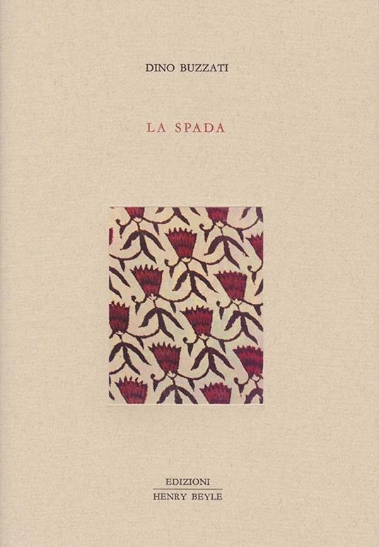 La spada - Dino Buzzati - copertina