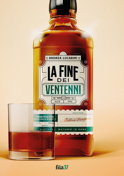 La fine dei ventenni - Andrea Lucarini - copertina