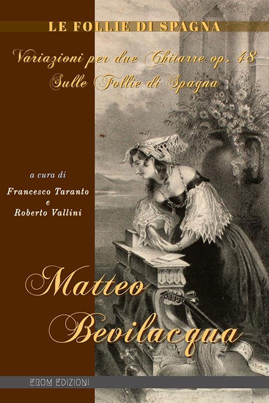 Le follie di Spagna. Variazioni per due chitarre op. 48 - Matteo Bevilacqua - copertina