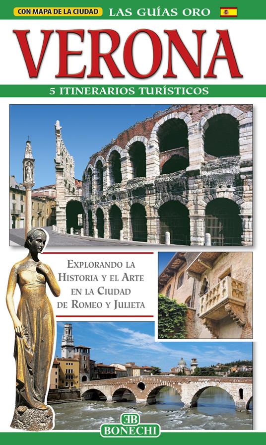 Verona. 5 itinerarios turisticos - copertina