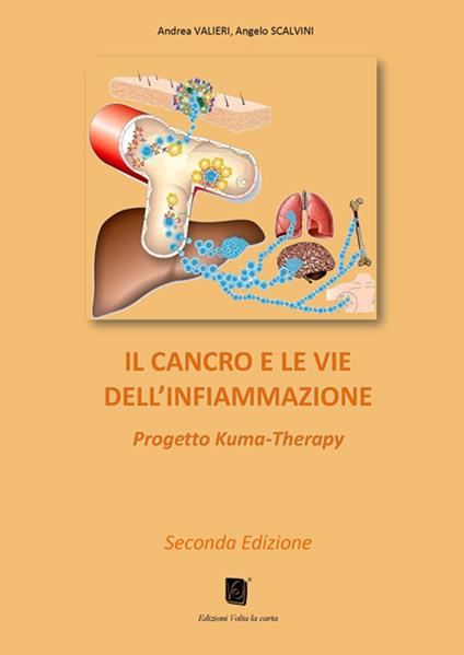 Il cancro e le vie dell'infiammazione. Progetto Kuma-Therapy - Andrea Valieri,Angelo Scalvini - copertina