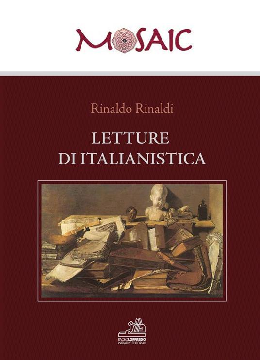 Letture di italianistica - Rinaldo Rinaldi - copertina