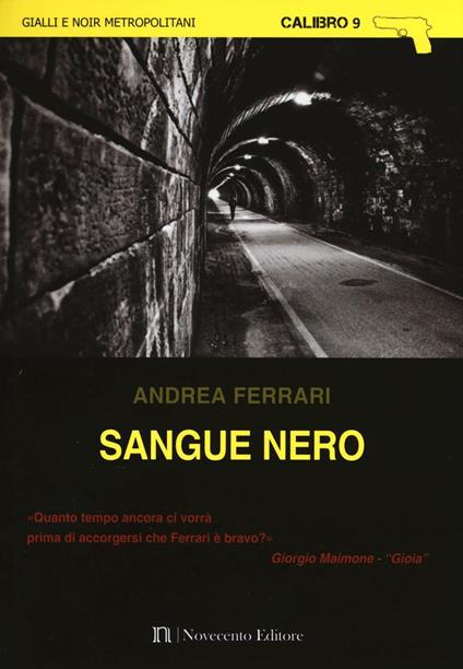 Sangue nero - Andrea Ferrari - copertina