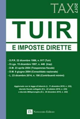 TUIR e imposte dirette 2017 - copertina