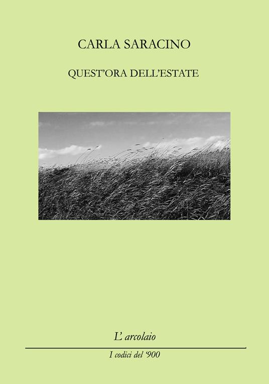 Quest'ora dell'estate - Carla Saracino - copertina