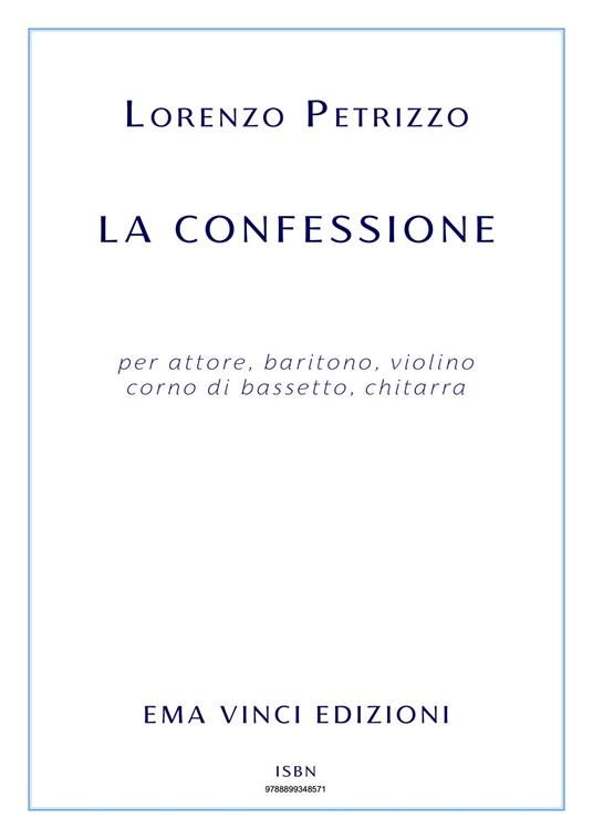La confessione - Lorenzo Petrizzo - ebook