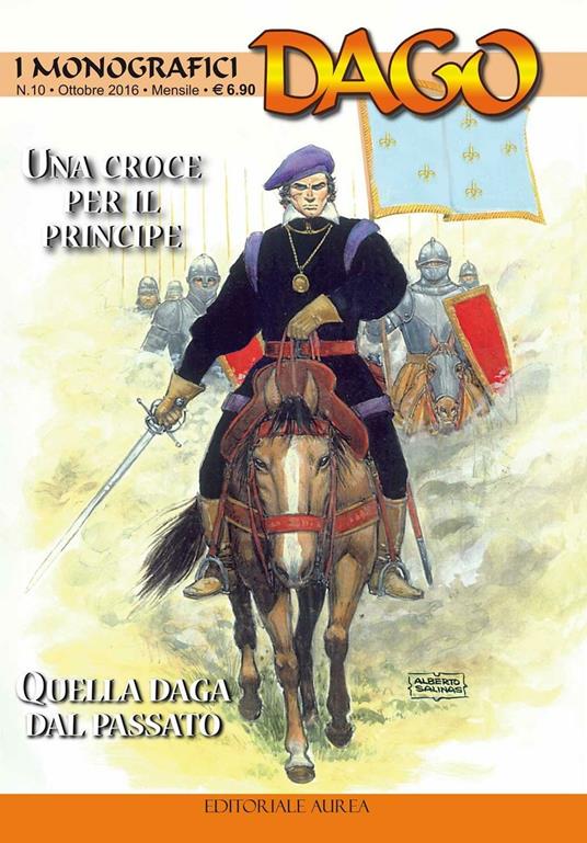 monografici Dago. Vol. 10: Una croce per il principe-Quella daga dal passato - Robin Wood - copertina