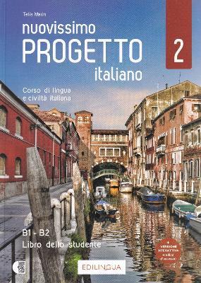 Nuovissimo Progetto italiano. Corso di lingua e civiltà italiana. Libro dello studente. Vol. 2 - Telis Marin - copertina