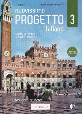 Nuovissimo Progetto italiano. Corso di lingua e civiltà italiana. Libro dello studente. Con CD-Audio. Vol. 3 - Telis Marin - copertina