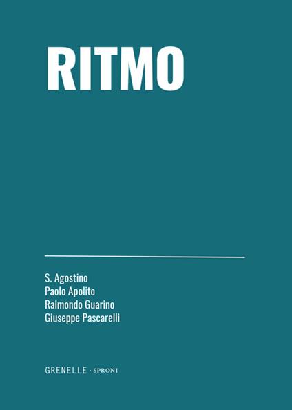 Ritmo - Paolo Apolito,Raimondo Guarino,Giuseppe Pascarelli - copertina