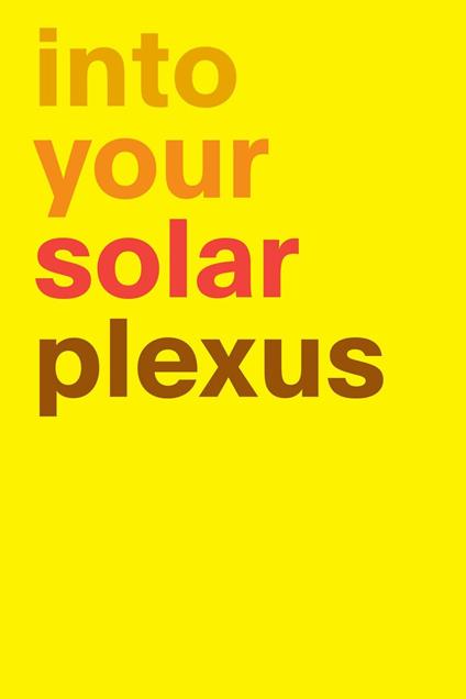 Into your solar plexus. Ediz. illustrata - Donatella Bernardi - copertina