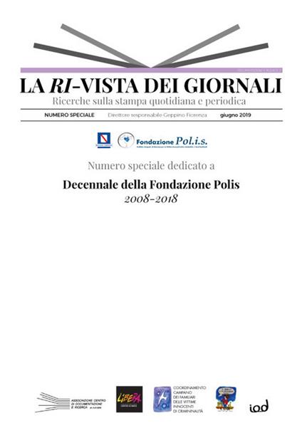 Decennale della fondazione Polis. 2008-2018 - copertina