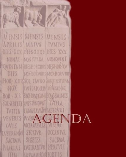 Agenda - Giuseppina Ghini - copertina