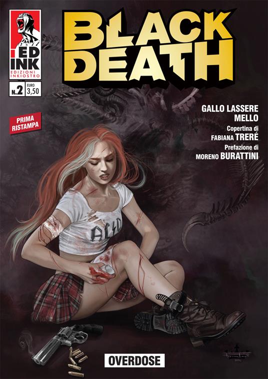 Black death. Vol. 2: Overdose. - Andrea Gallo Lassere,Edoardo Mello - copertina