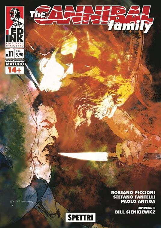 The cannibal family. Vol. 11: Spettri - Stefano Fantelli,Rossano Piccioni - copertina