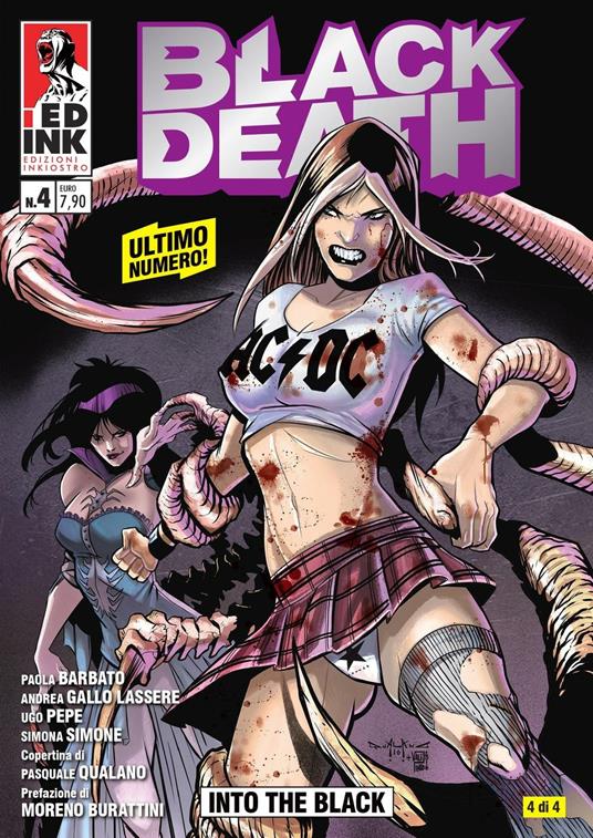 Black death. Vol. 4: Into the black - Paola Barbato,Andrea Gallo Lassere,Simona Simone - copertina