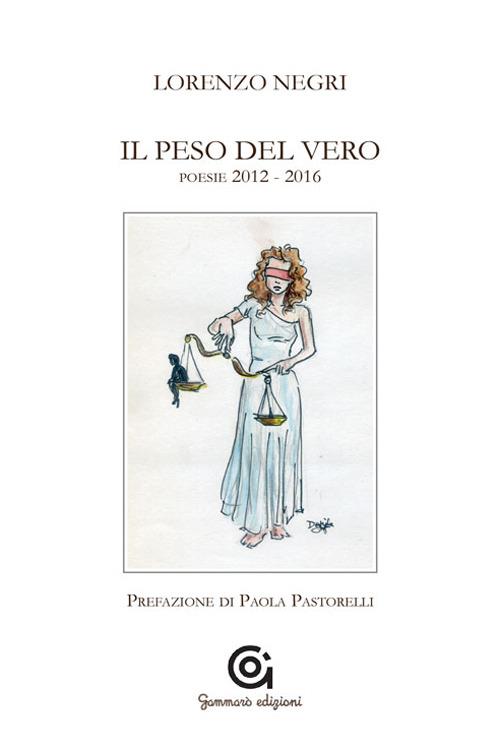 Il peso del vero. Poesie 2012-2016 - Lorenzo Negri - copertina