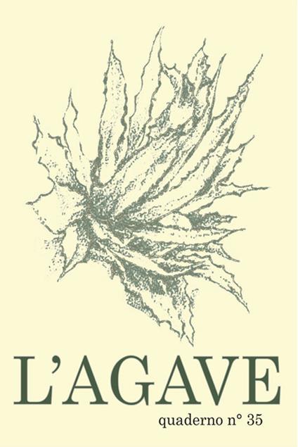 Quaderno dell'Agave. Vol. 35 - copertina