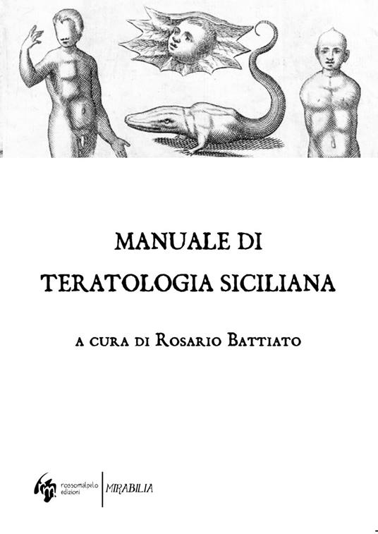 Manuale di teratologia siciliana - copertina