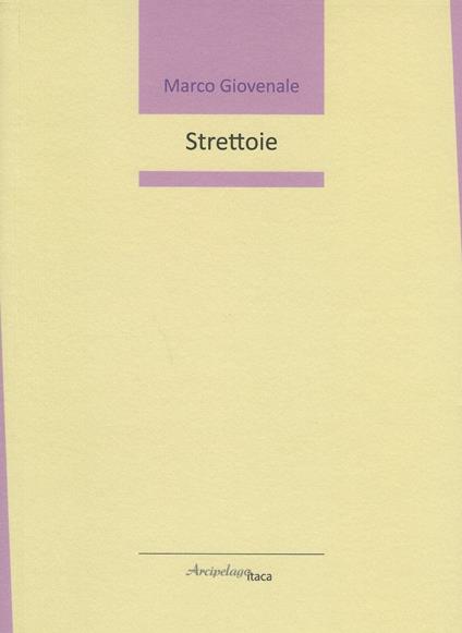 Strettoie - Marco Giovenale - copertina