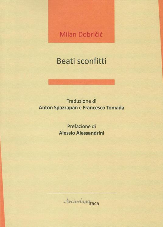 Beati sconfitti - Milan Dobricic - copertina