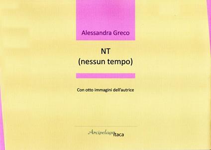 NT (nessun tempo) - Alessandra Greco - copertina
