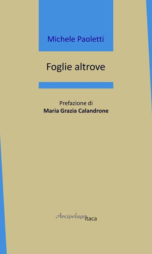 Foglie altrove - Michele Paoletti - copertina