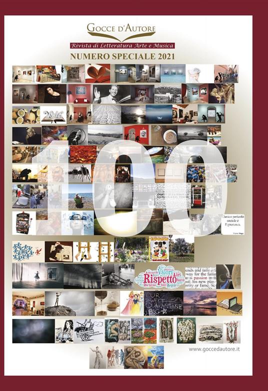 Gocce d'autore. Rivista di letteratura arte e musica. Numero speciale (2021) - copertina