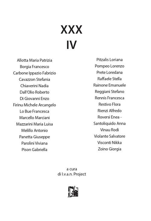 XXX. Vol. 4 - copertina