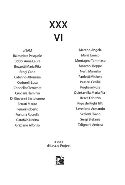 XXX. Vol. 6 - copertina