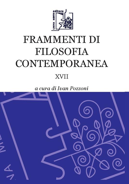 Frammenti di filosofia contemporanea. Vol. 17 - copertina