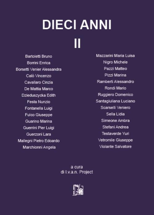 Dieci anni. Vol. 2 - copertina