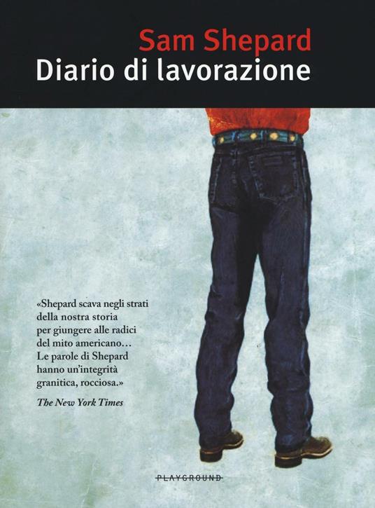 Diario di lavorazione - Sam Shepard - copertina