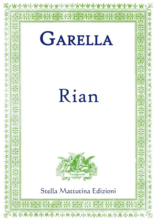 Rian. Versione per il Concorso suoni d'arpa 2016 - Daniele Garella - copertina