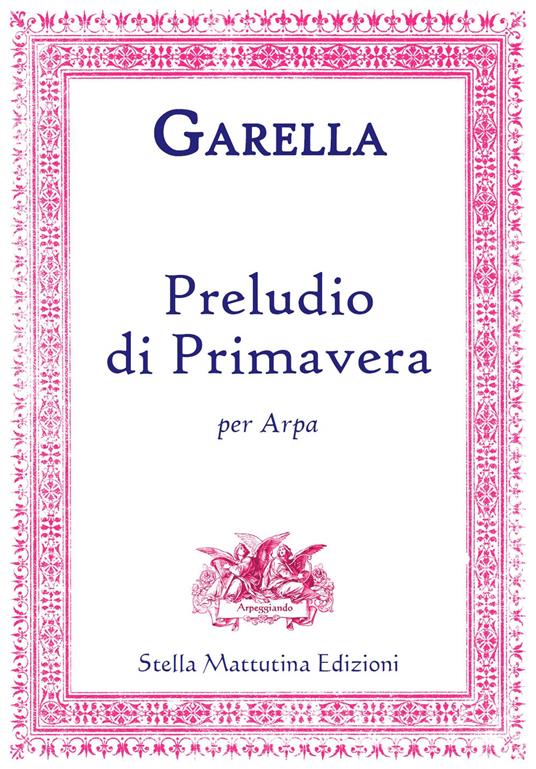 Preludio di primavera per arpa - Daniele Garella - copertina