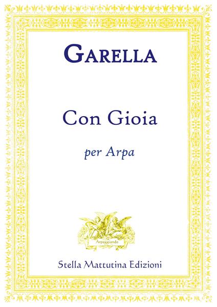 Con gioia per arpa - Daniele Garella - copertina
