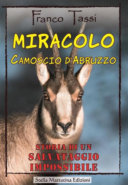 Miracolo. Camoscio d'Abruzzo. Storia di un salvataggio impossibile - Franco Tassi - copertina