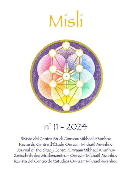 Misli. Rivista del centro studi Omraam Mikhaël Aïvanhov (2024). Vol. 11 - copertina