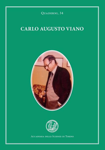 Carlo Augusto Viano - copertina
