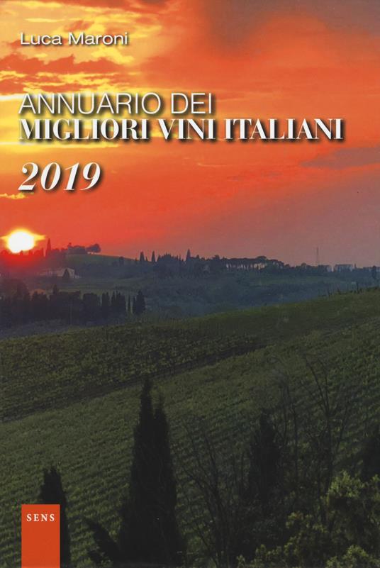 Annuario dei migliori vini italiani 2019 - Luca Maroni - copertina