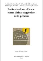 La formazione efficace come diritto soggettivo della persona