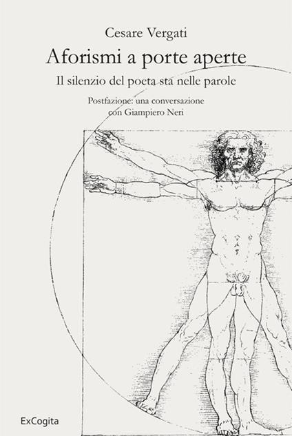 Aforismi a porte aperte. Il silenzio del poeta sta nelle parole - Cesare Vergati - copertina