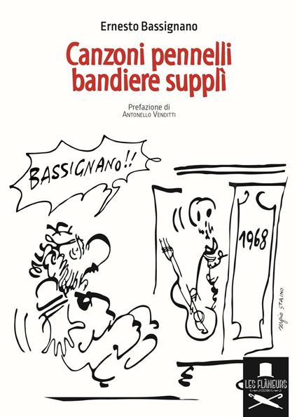 Canzoni pennelli bandiere supplì - Ernesto Bassignano - copertina