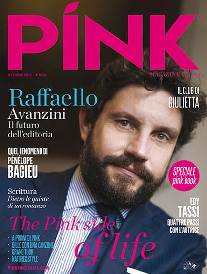 Pink magazine Italia. Vol. 1: Raffaello Avanzini. Il futuro dell'editoria - copertina