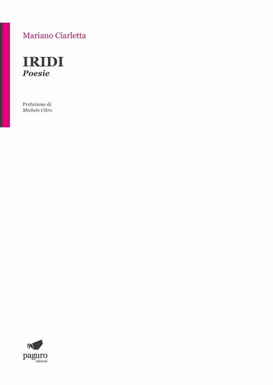 Iridi. Con gadget - Mariano Ciarletta - copertina