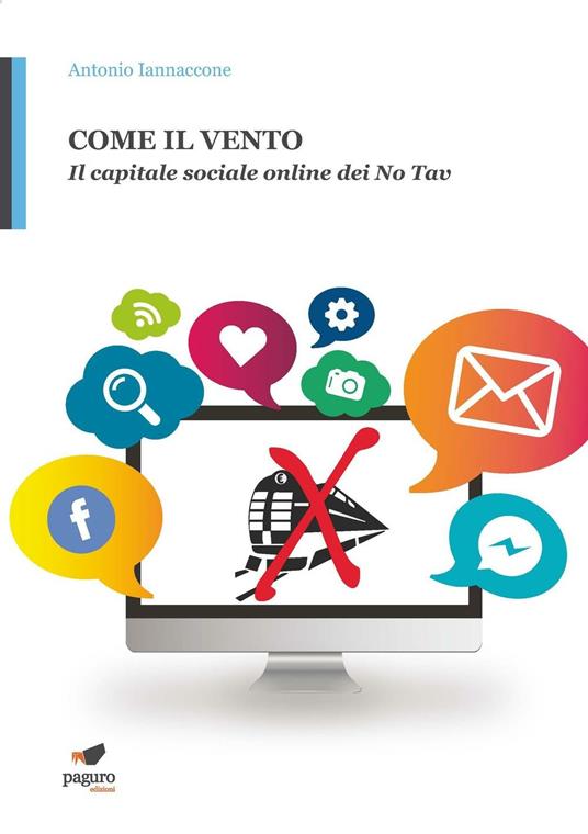 Come il vento. Il capitale sociale online dei No Tav - Antonio Iannaccone - copertina