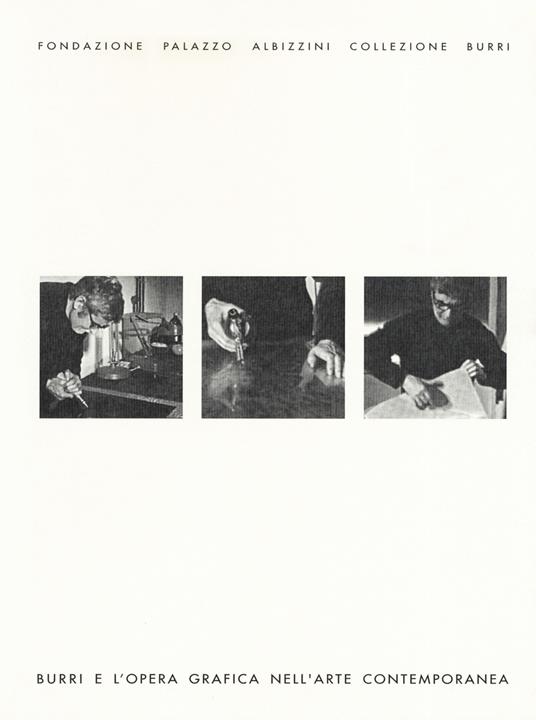 Burri e l'opera grafica nell'arte contemporanea - copertina
